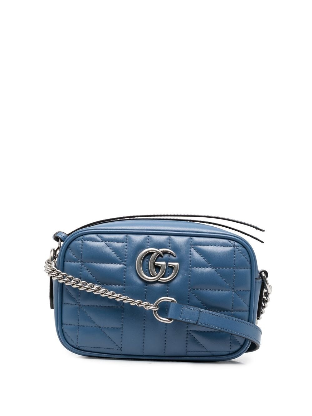 Gg marmont leather crossbody bag - 1