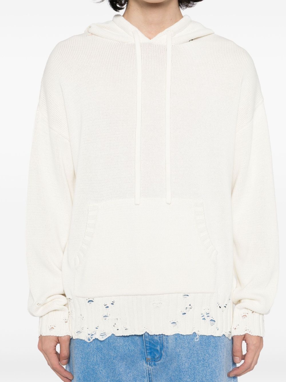 knitted hoodie - 5