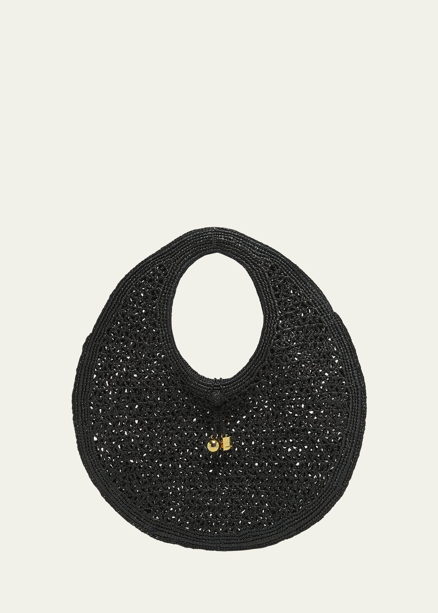 Le Rond Raffia Tote Bag - 1