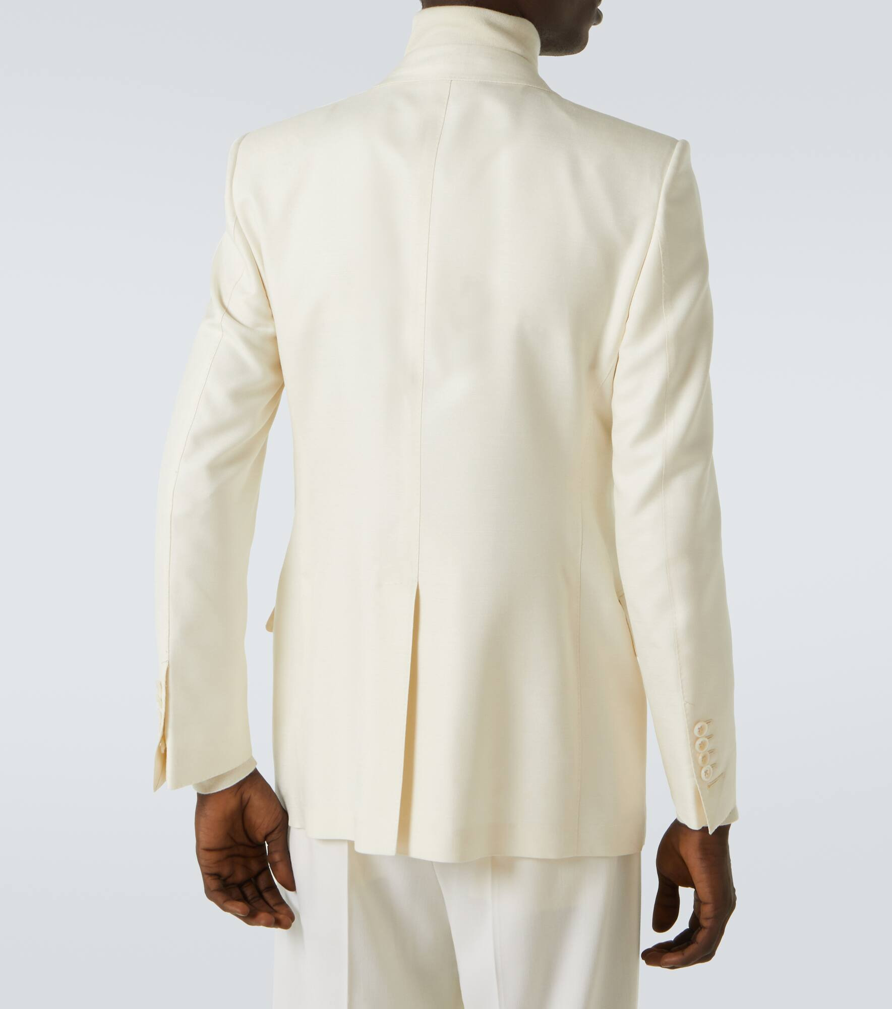 Dyllan silk blazer - 4
