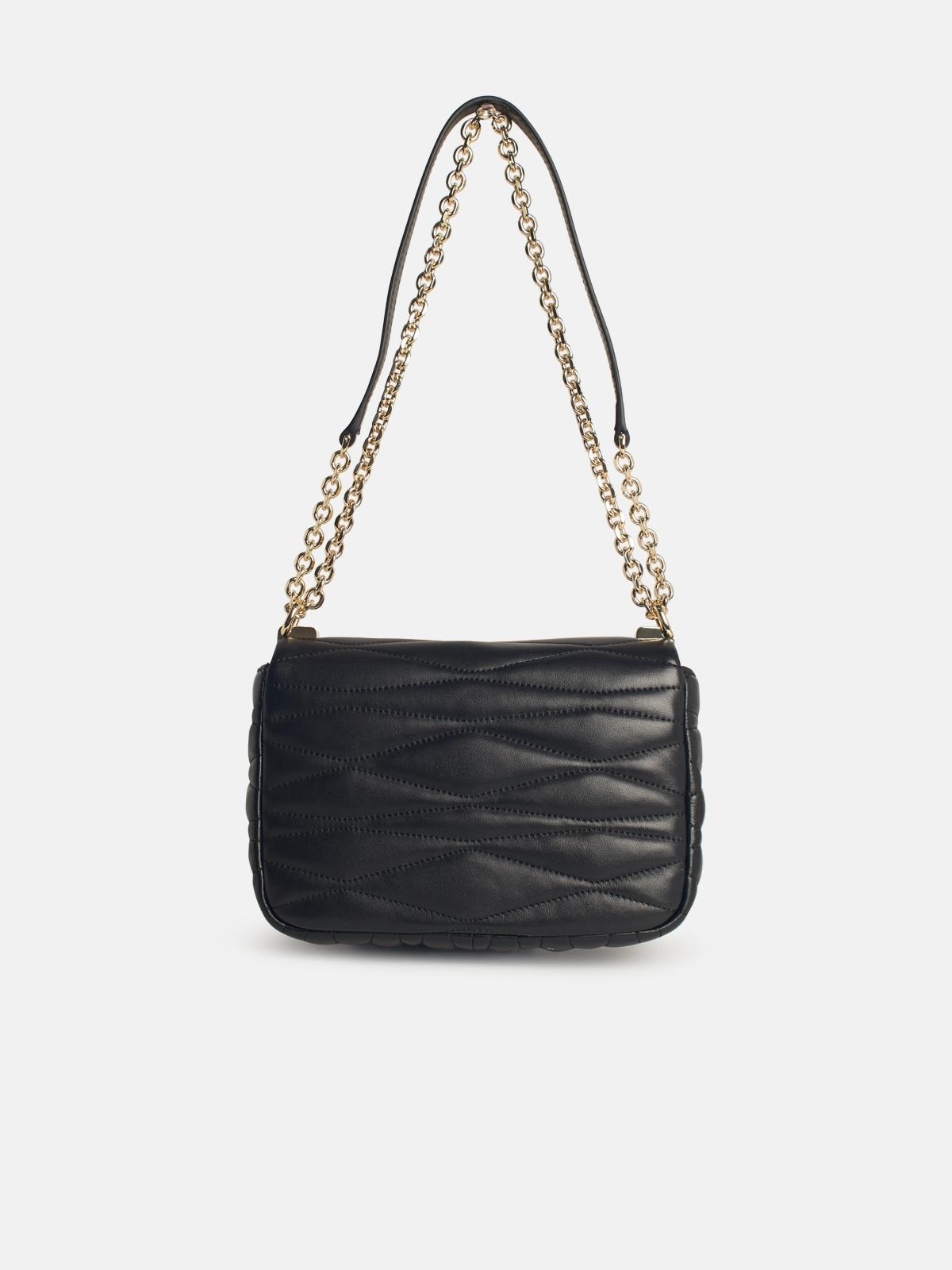 '1927' SMALL BLACK LEATHER CROSSBODY BAG - 3