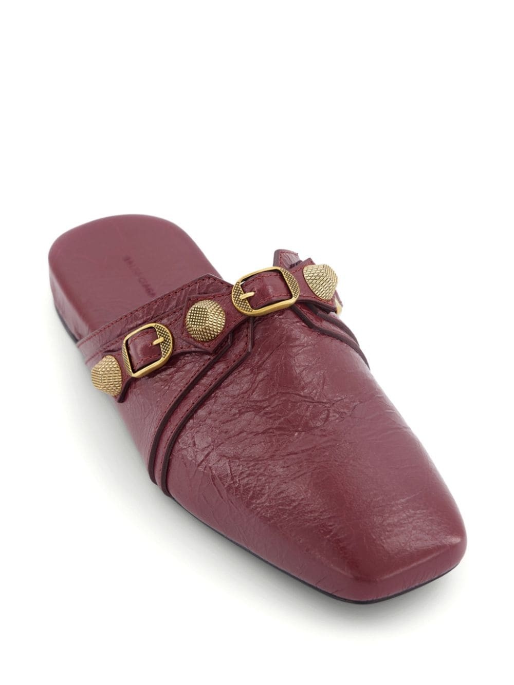 Cosy Cagole leather mules - 7