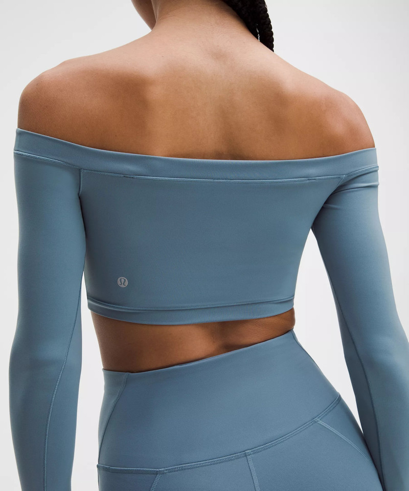 Wunder Train Off-Shoulder Long-Sleeve Shirt 8