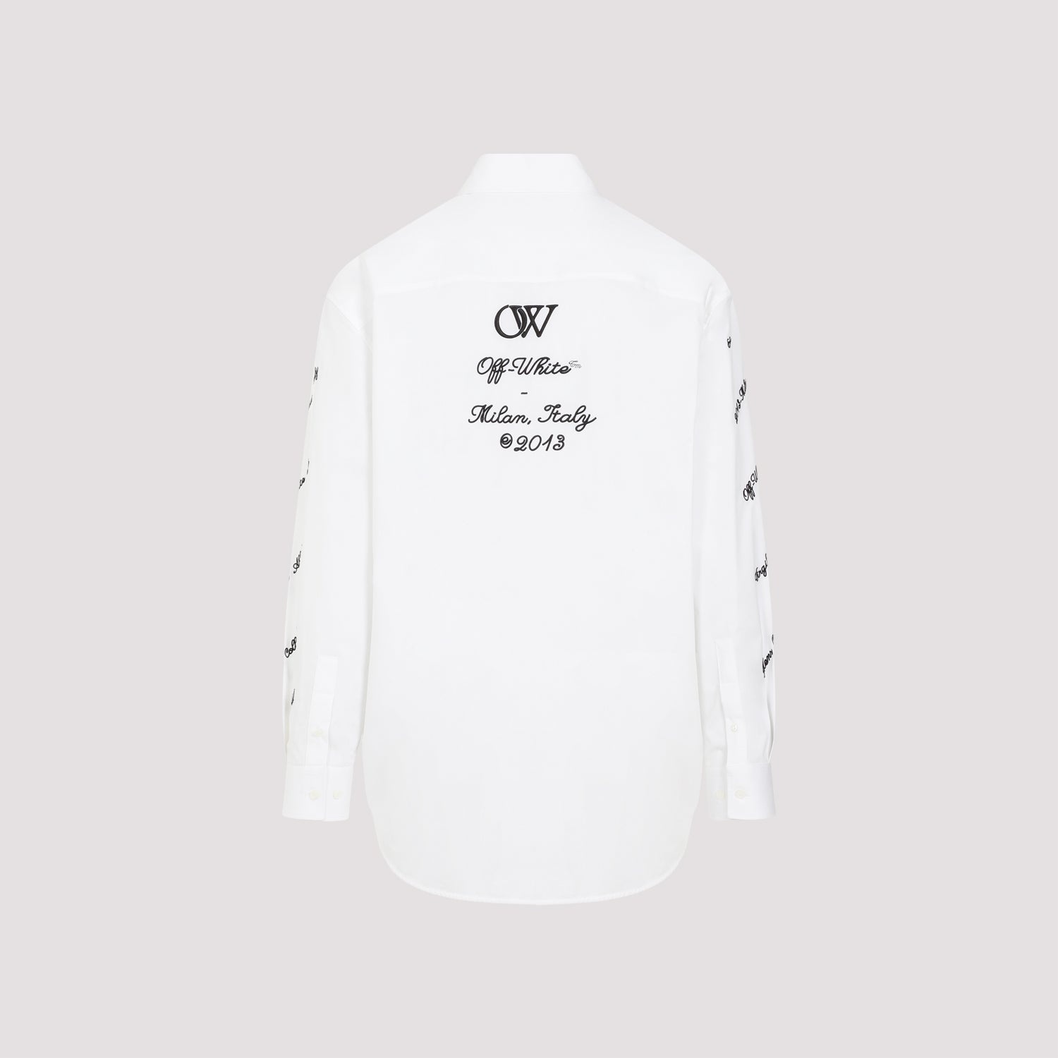 Tシャツ・カットソー Off-White Off White 23 Logo Heavycot Overshirt Off-White Off White Men Off White 23 Logo Heavycot Overshirt