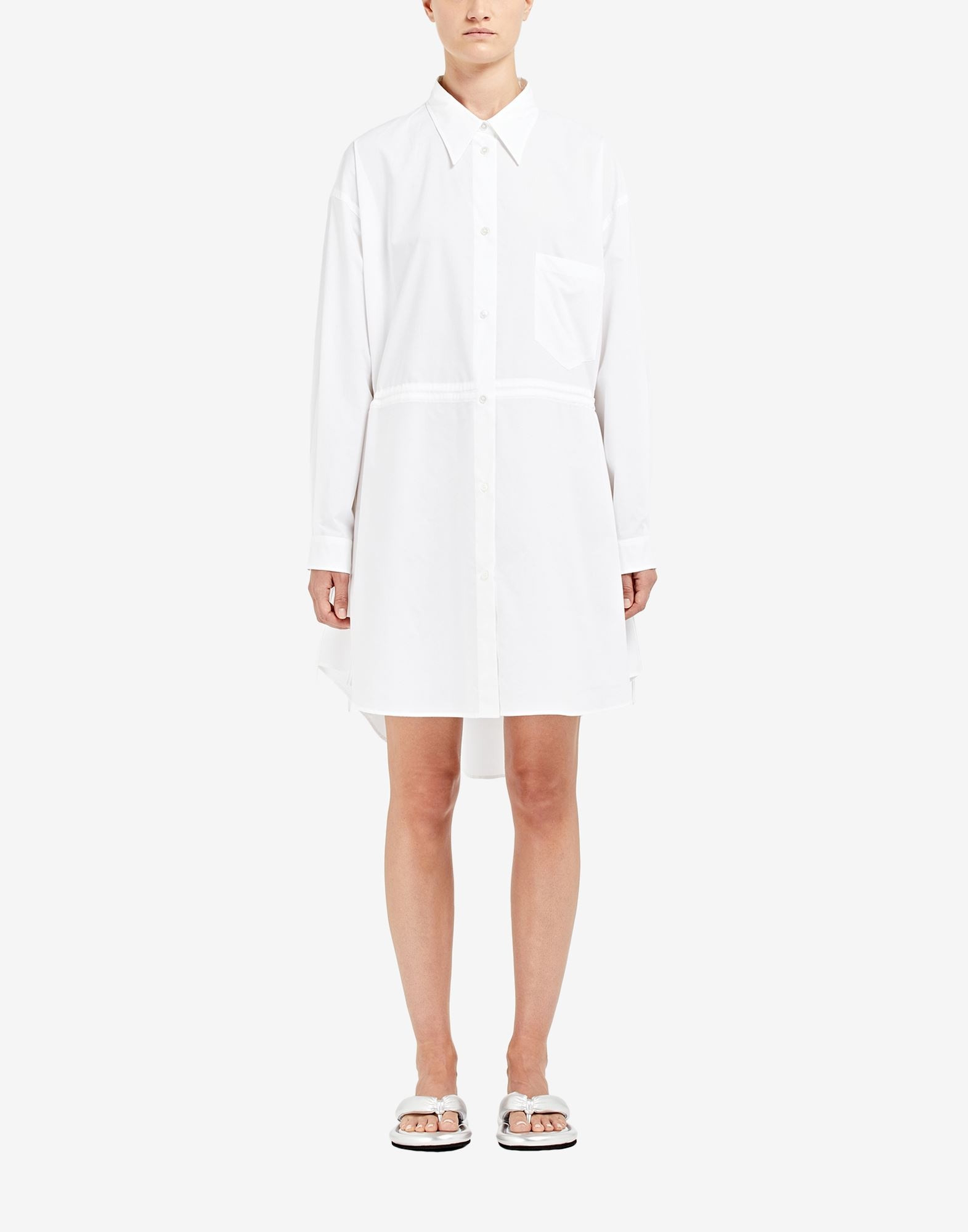 Poplin shirt-dress - 2