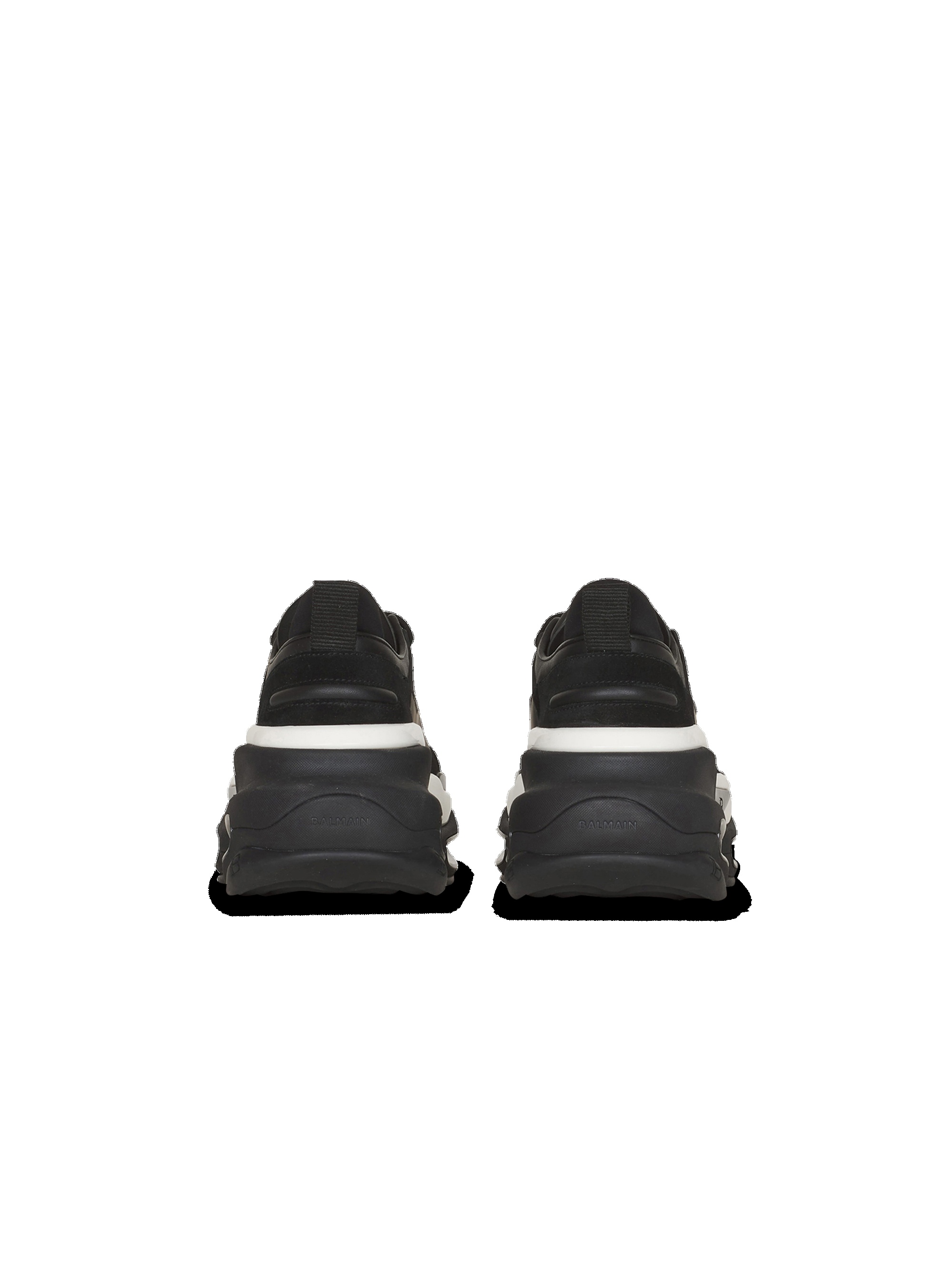 EXCLUSIVE - leather B-Bold low-top sneakers - 4