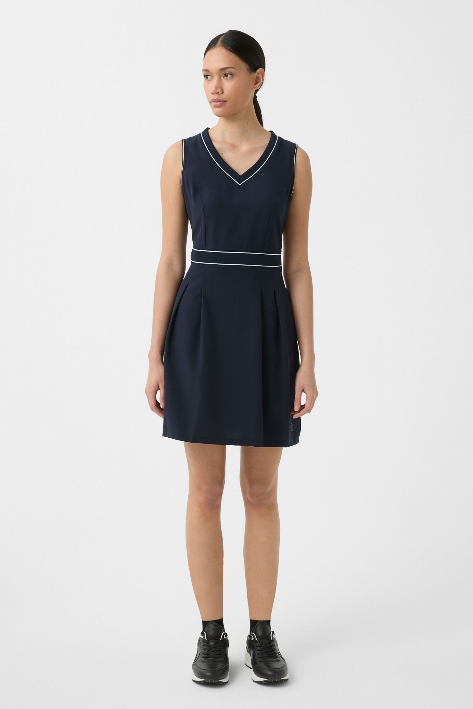 Edita dress in Navy blue - 2