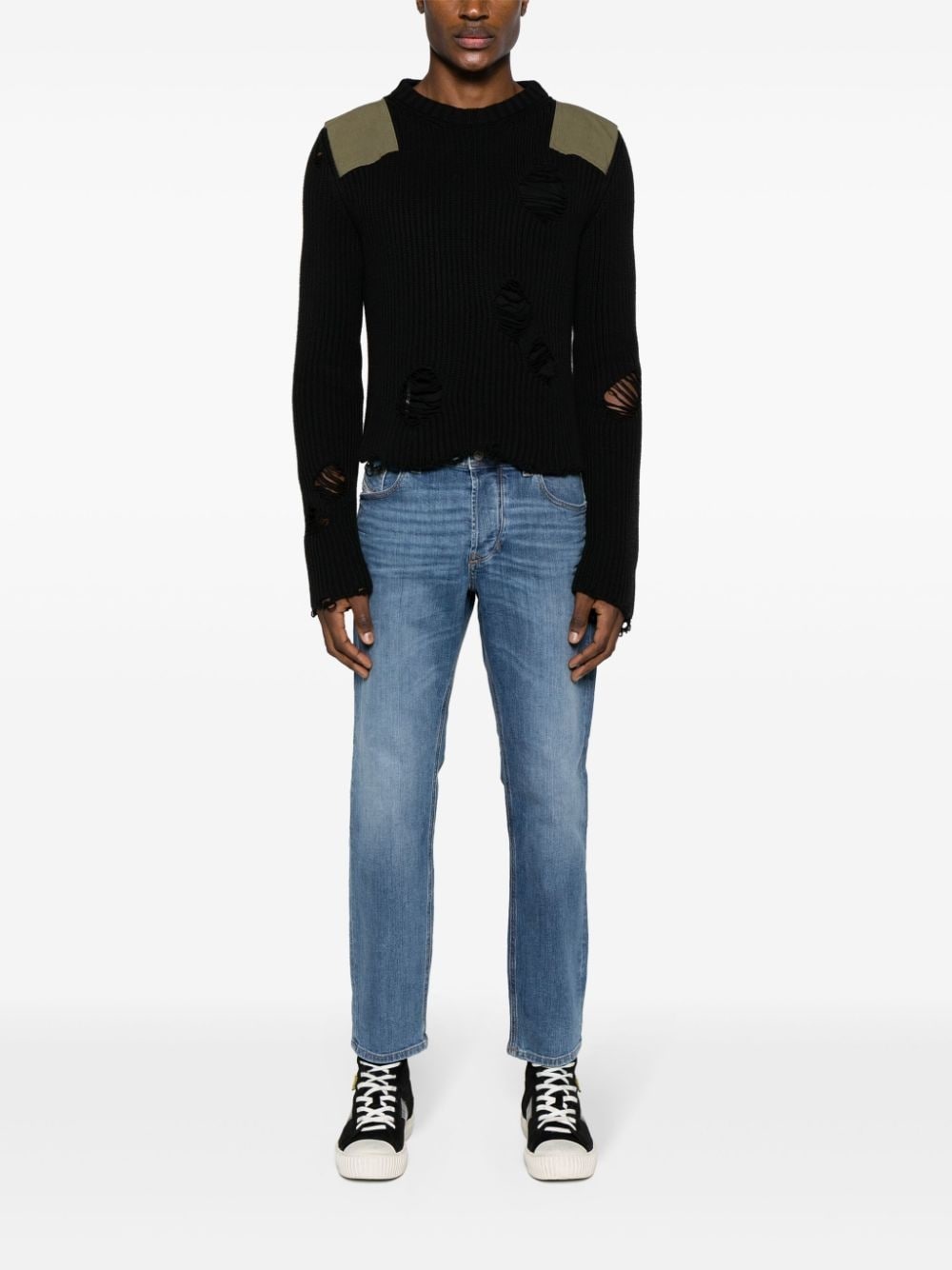Larkee-Beex mid-rise tapered jeans - 2