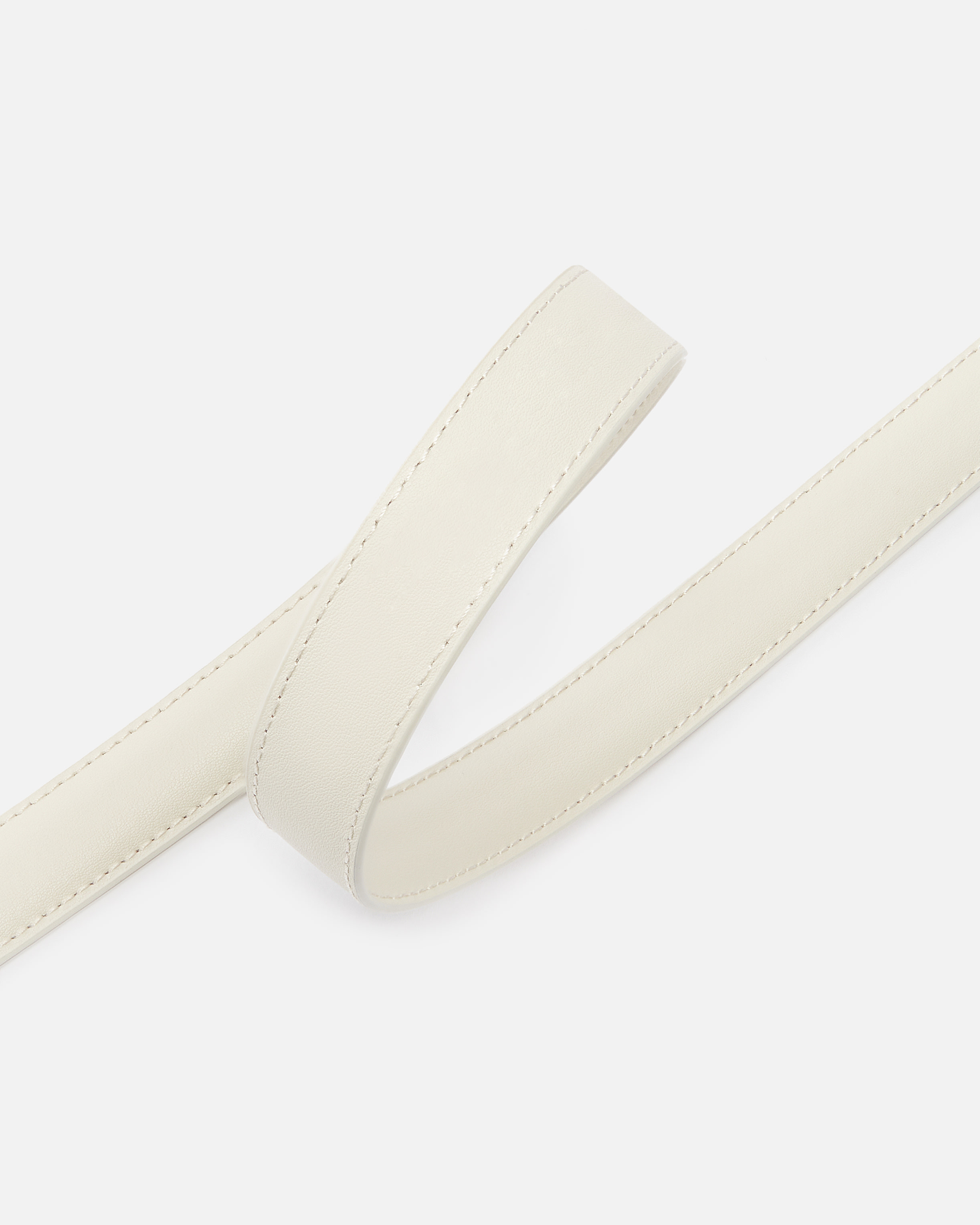LOVE BIRDS THIN LEATHER BELT 2CM - 4