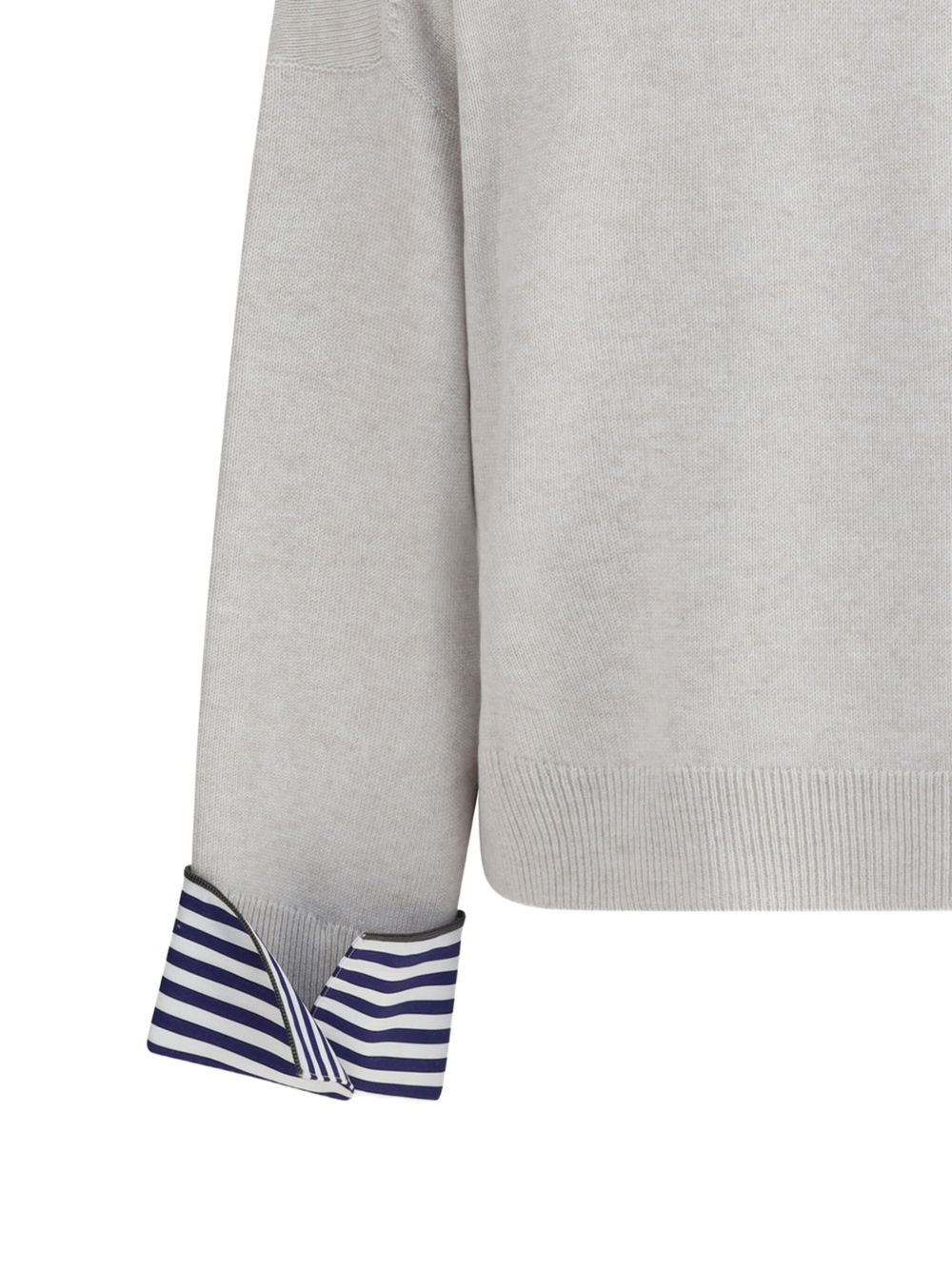 striped-cuff top - 3