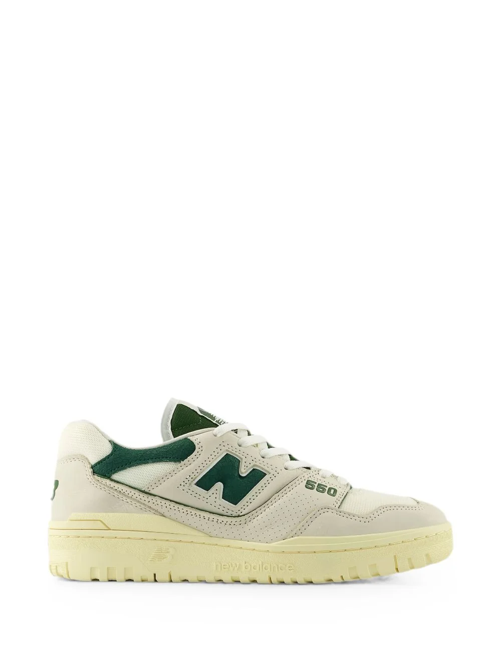 550 panelled leather sneakers - 1