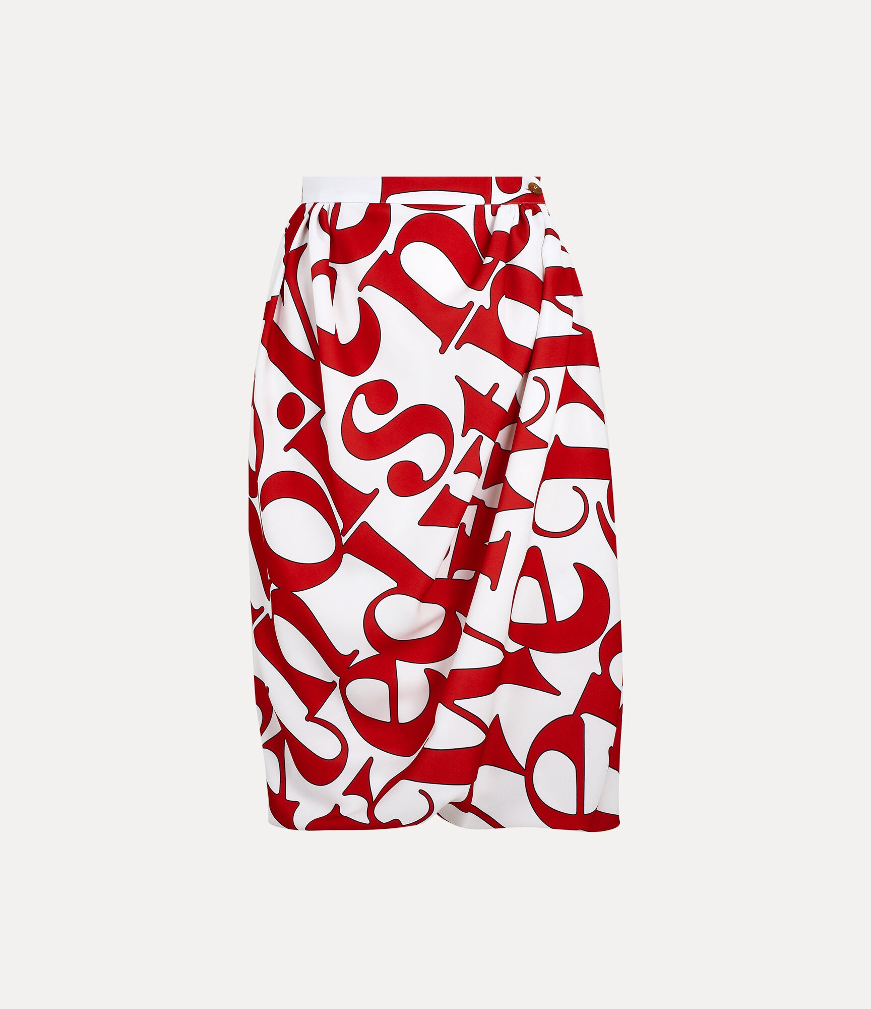 DRUNKEN DRAPE SKIRT - 1