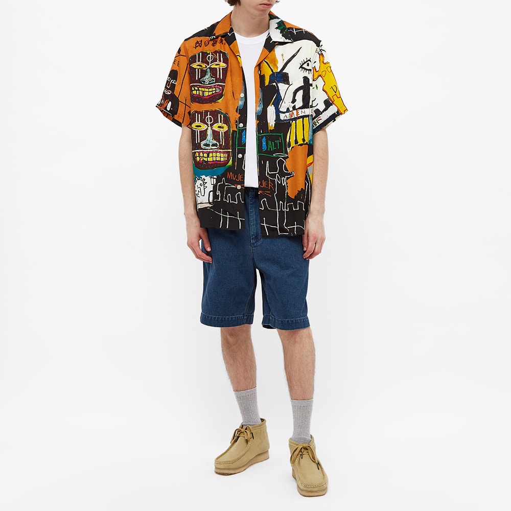 Wacko Maria Jean-Michel Basquiat Type 4 Hawaiian Shirt - 6