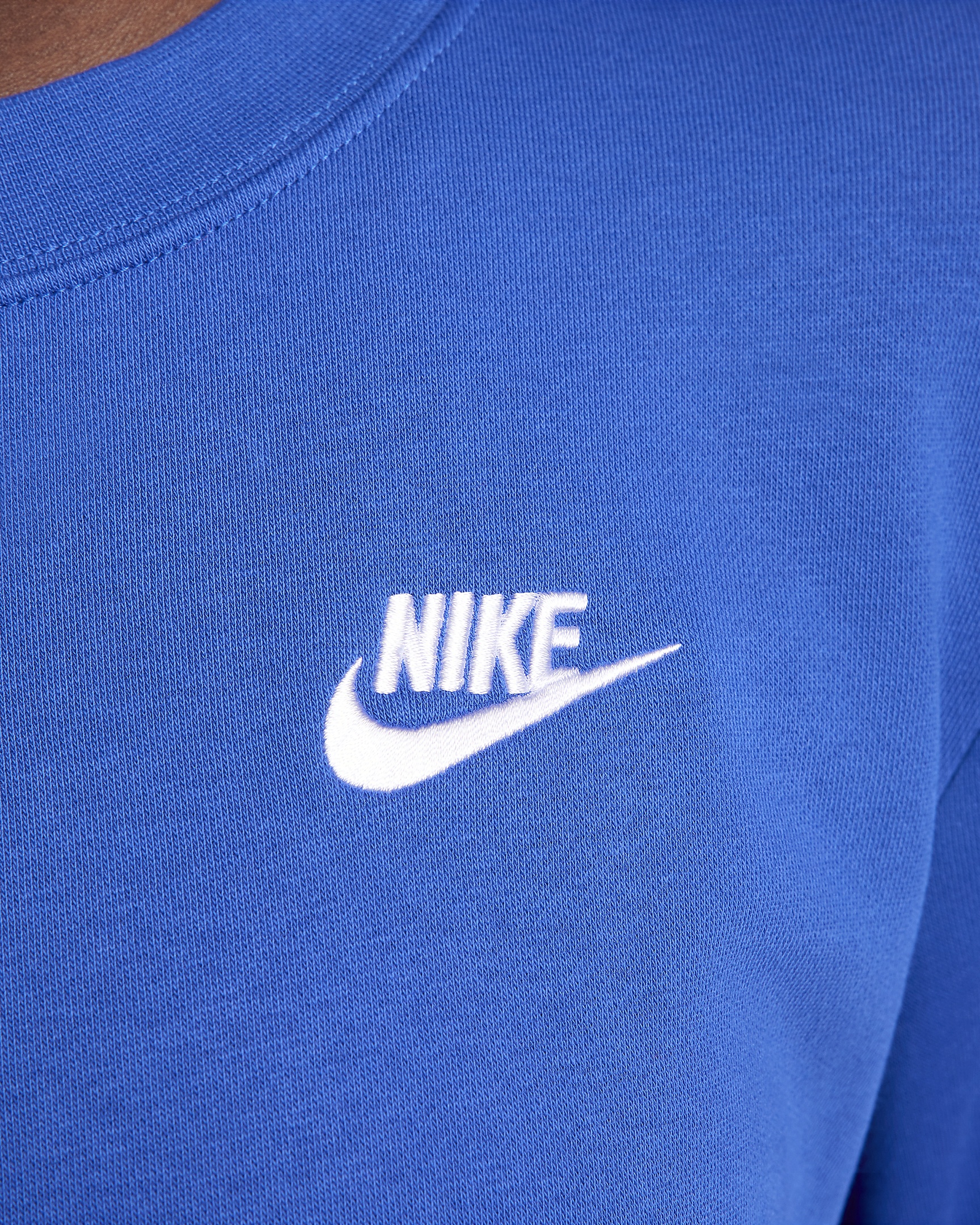 Women's Nike Sportswear Club Fleece Crew-Neck Sweatshirt - 4