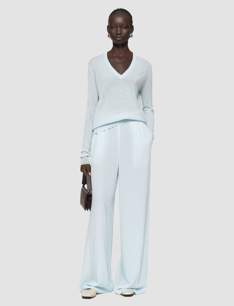 JOSEPH Cashair V Neck Jumper outlook
