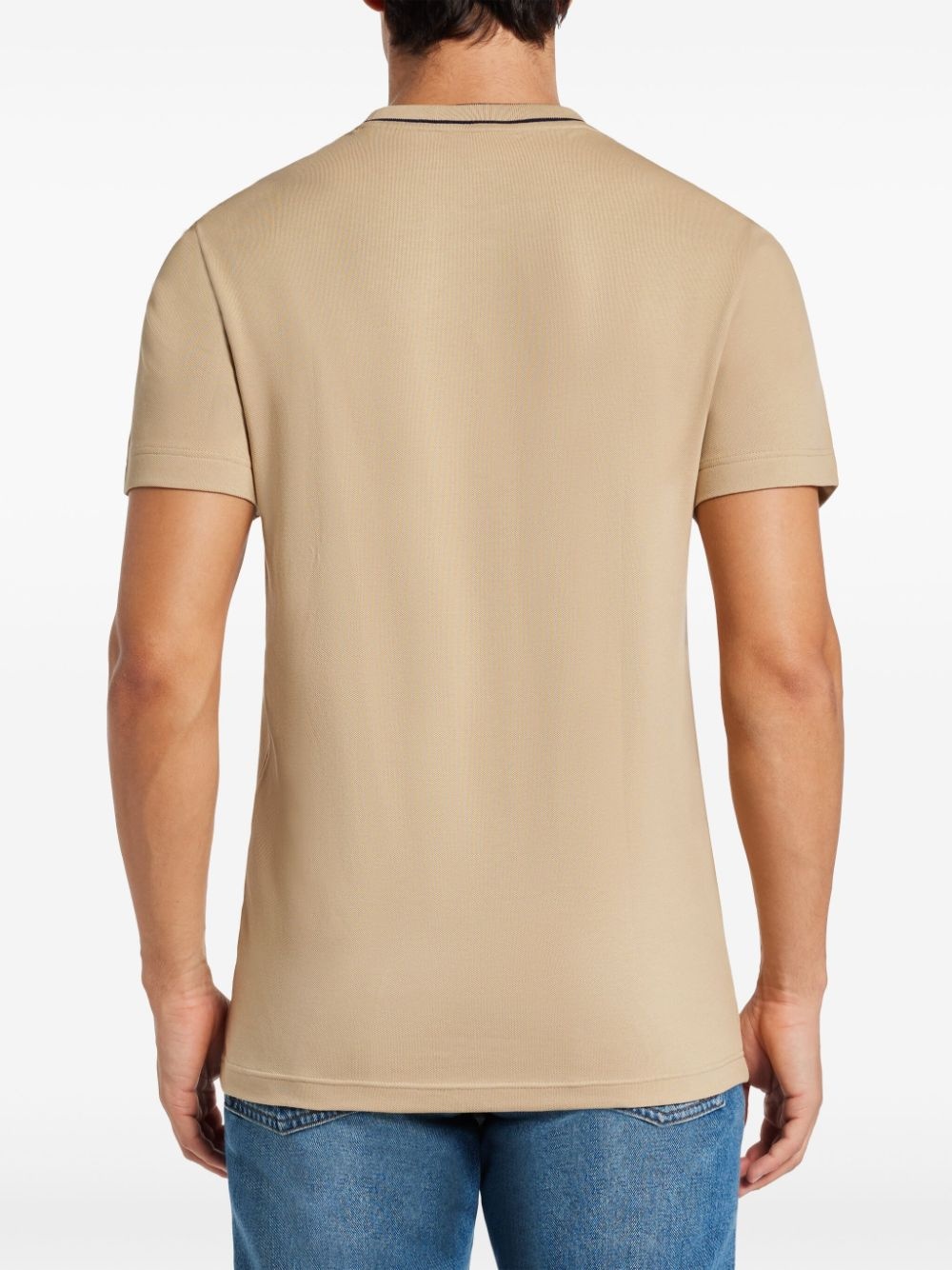 logo-patch T-shirt - 4