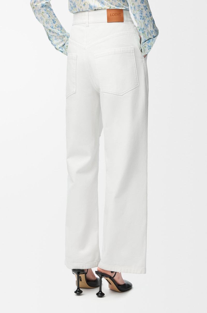 Anagram baggy jeans in denim 4