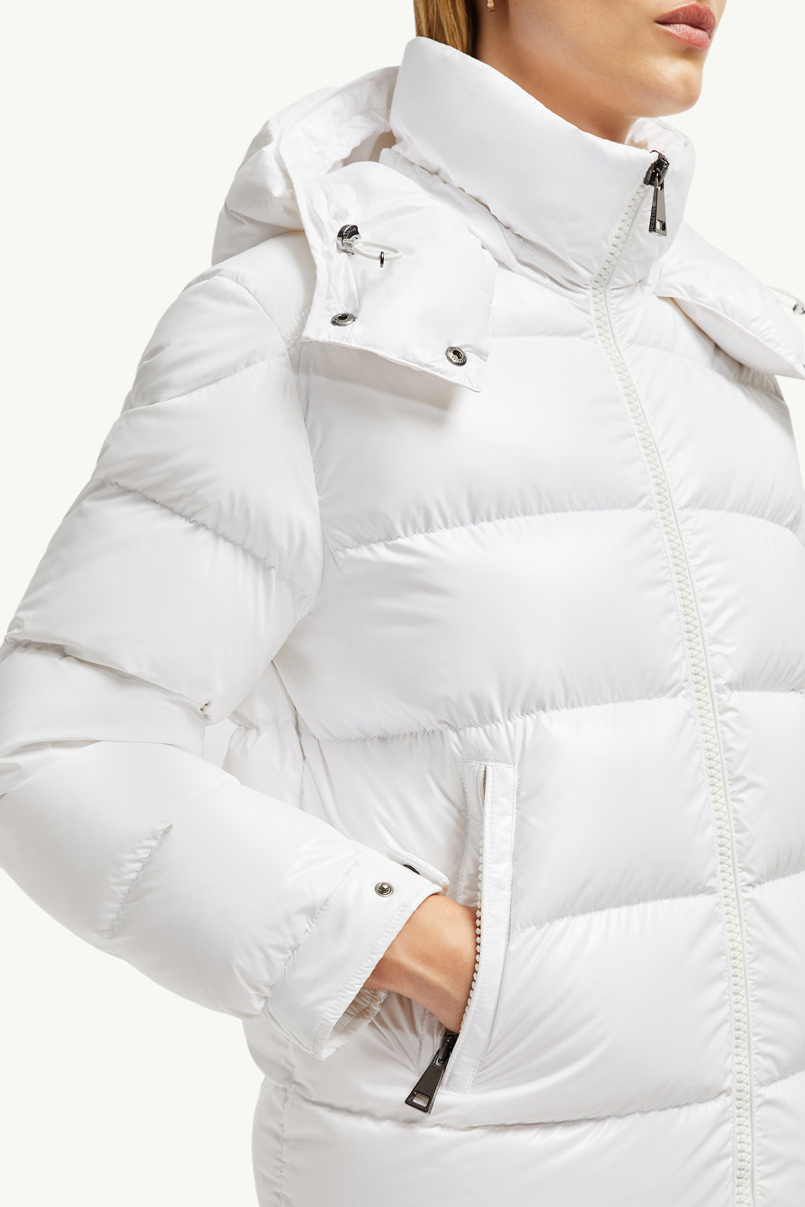 Maire Hooded Short Down Jacket - 6
