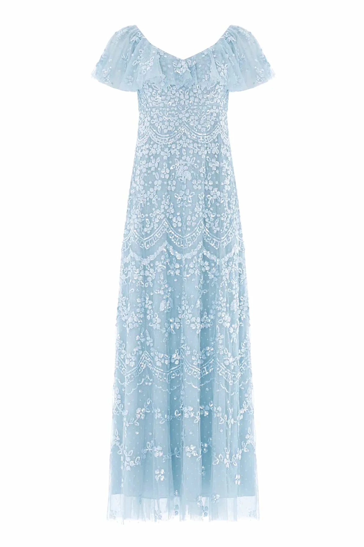 Freya V-Neck Gown - 1
