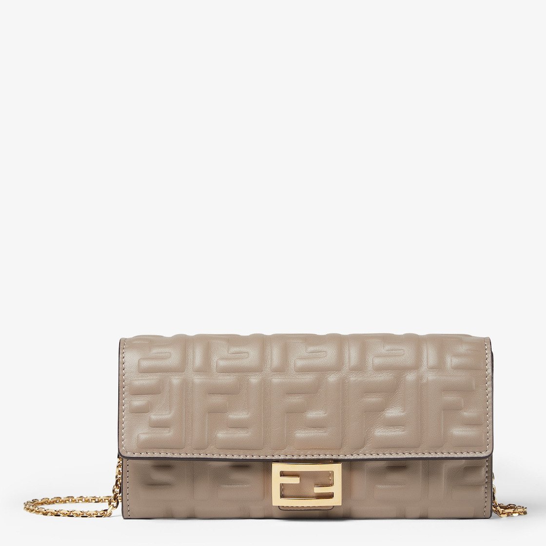 Baguette Continental Wallet With Chain - 1