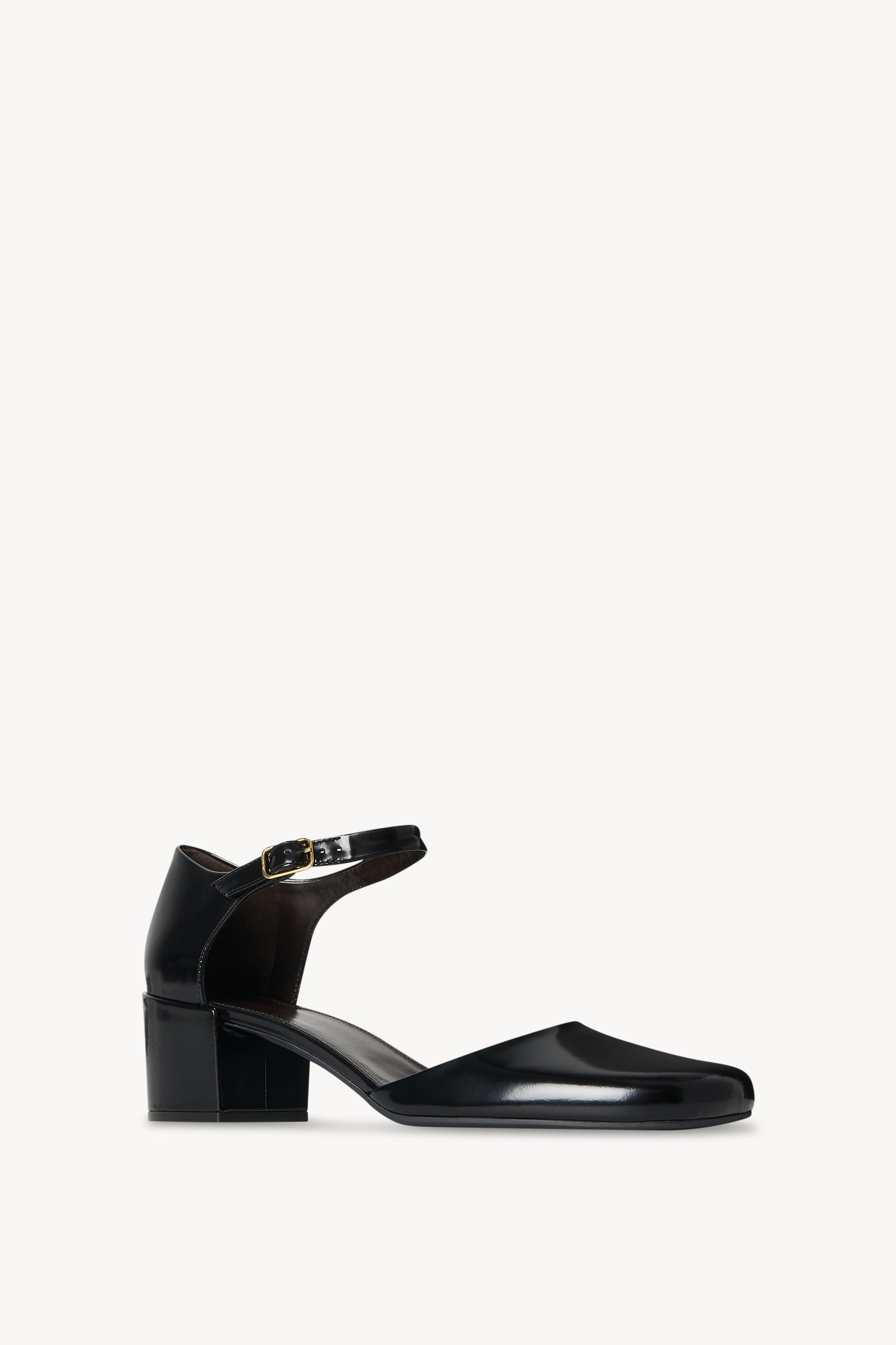 Penelope Ankle Strap Heel in Leather - 2