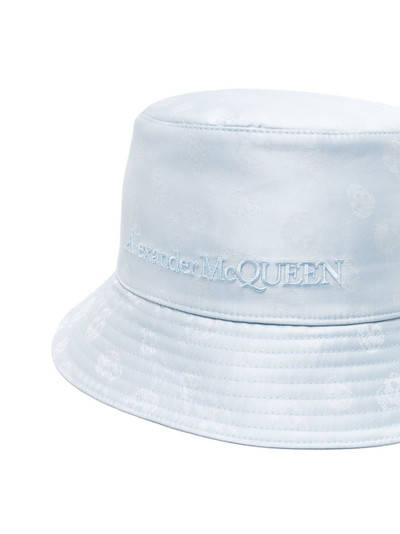 Alexander McQueen embroidered-logo bucket hat outlook