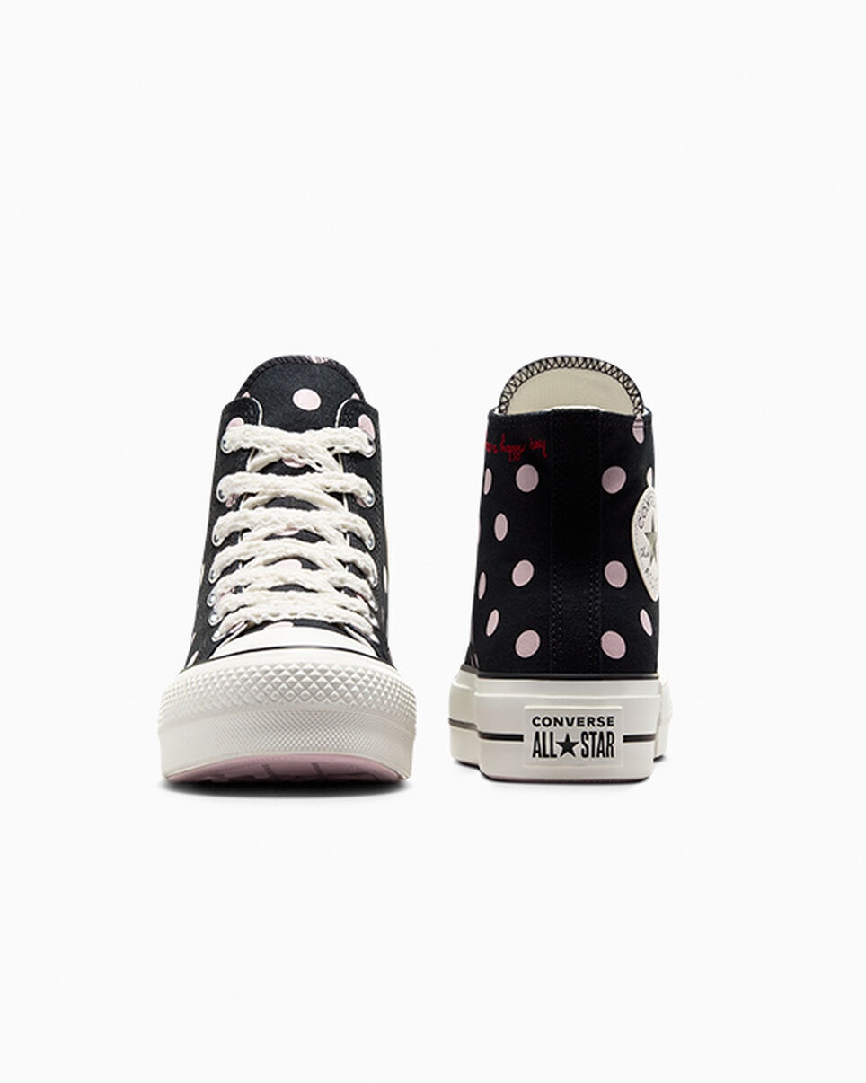 Chuck Taylor All Star Lift Platform Polka Dots - 8