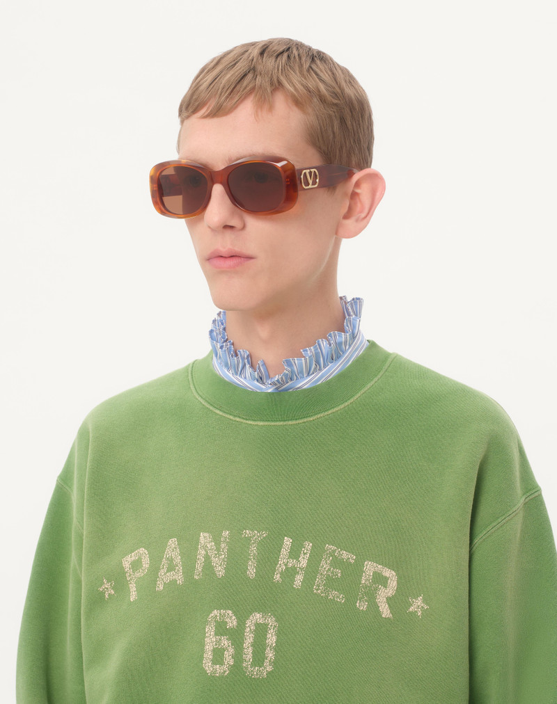 RECTANGULAR 70'S ACETATE GLASSES 3