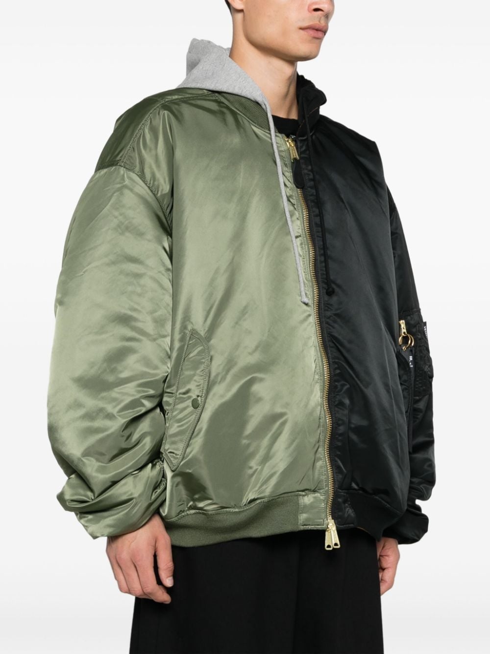 x Alpha Industries Split bomber jacket - 4