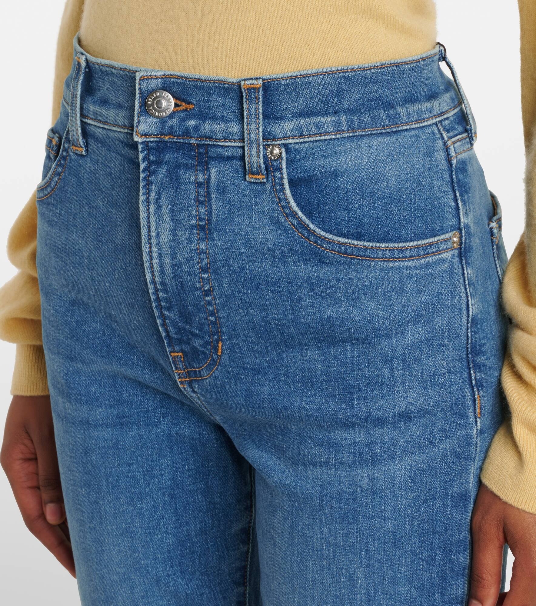 Beverly high-rise flared jeans - 4