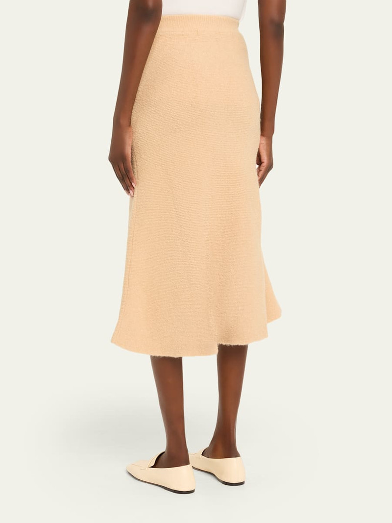 Campbell Bouclé Knit Midi Skirt 3
