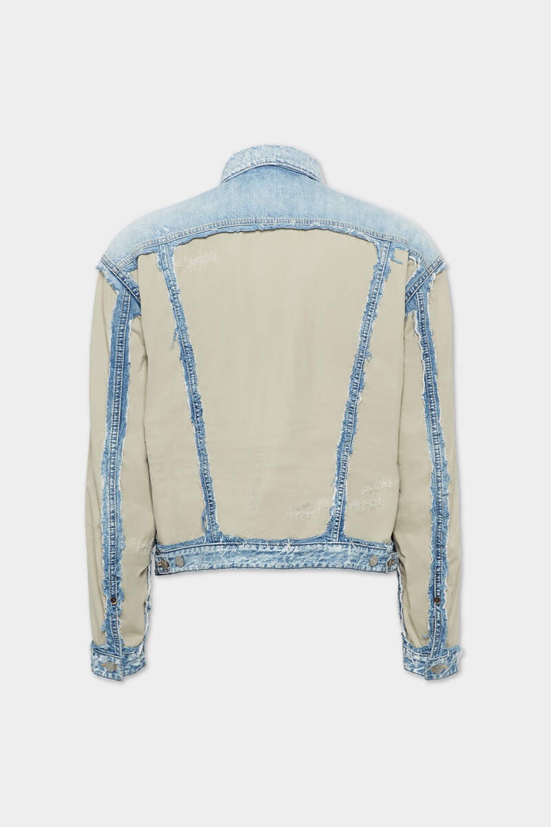 SUPER RIPPED MIXED JACKET - 2