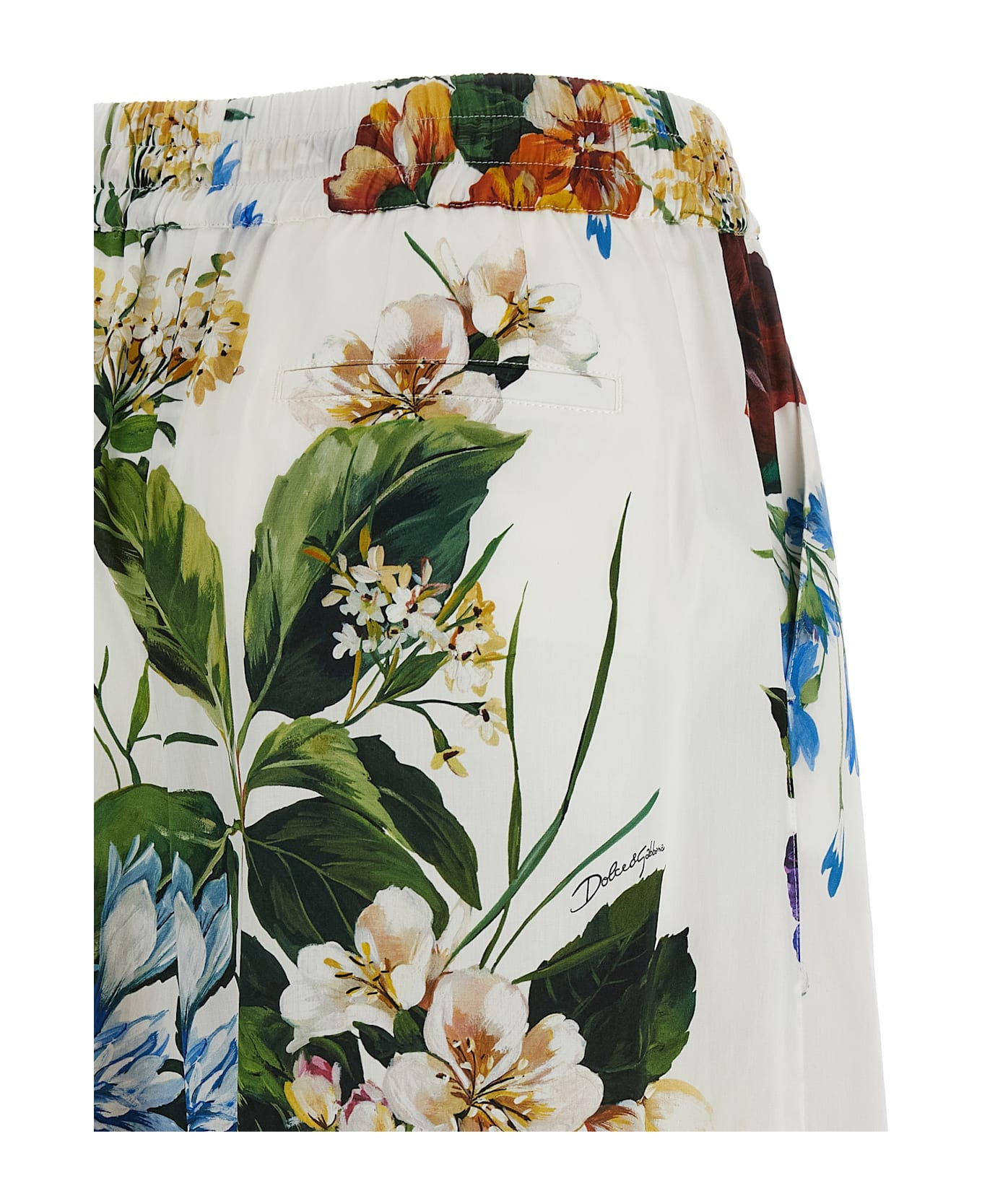 Floral Bouquet Printed Pants - 4