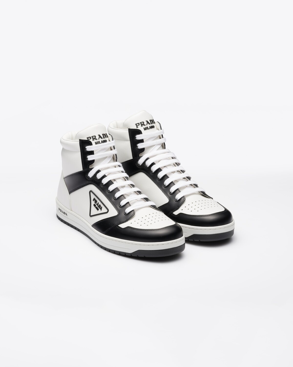 District leather sneakers - 2