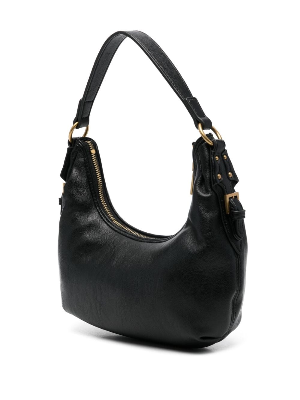 logo-plaque shoulder bag - 3