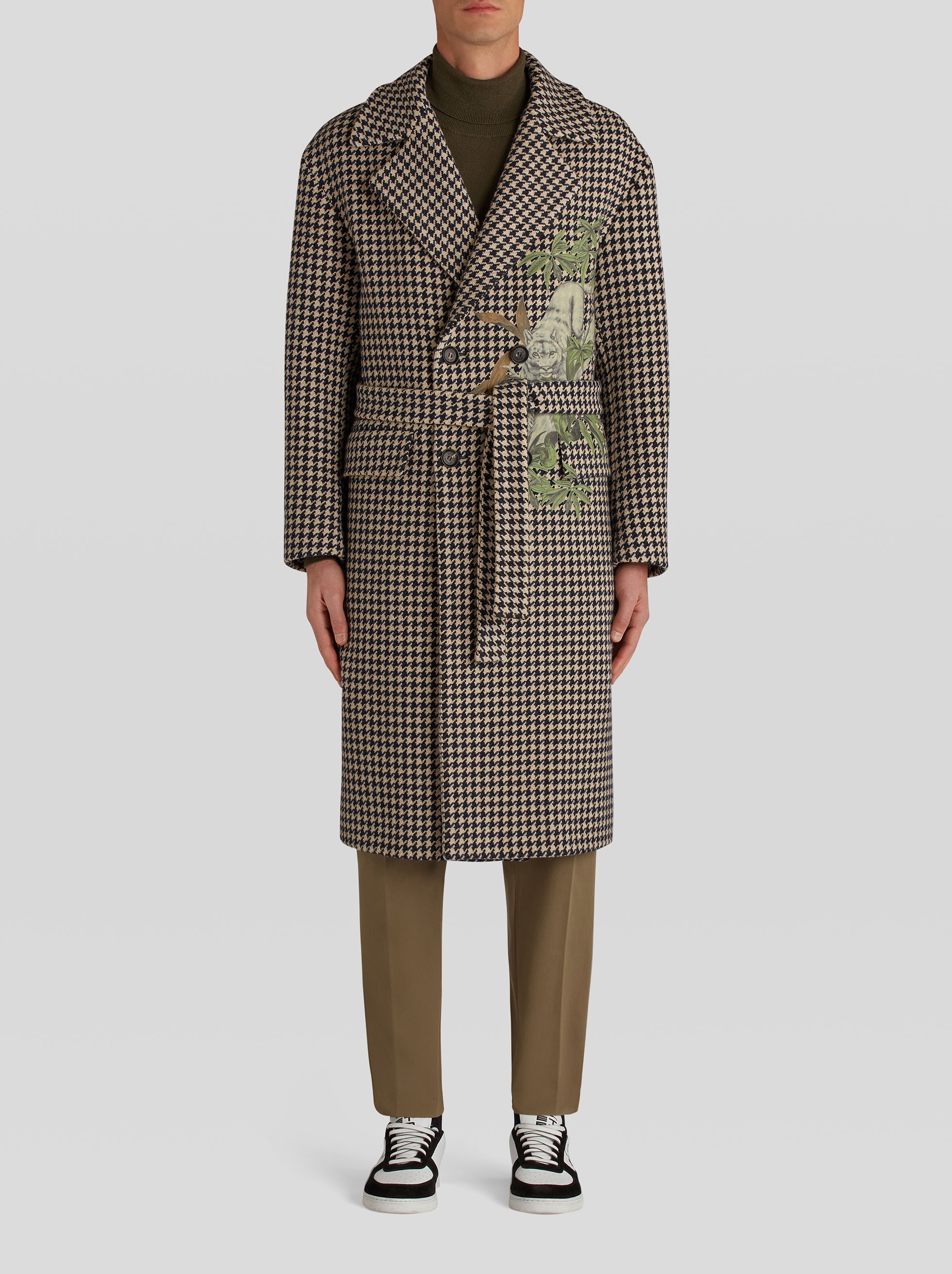 DECONSTRUCTED HOUNDSTOOTH COAT - 3