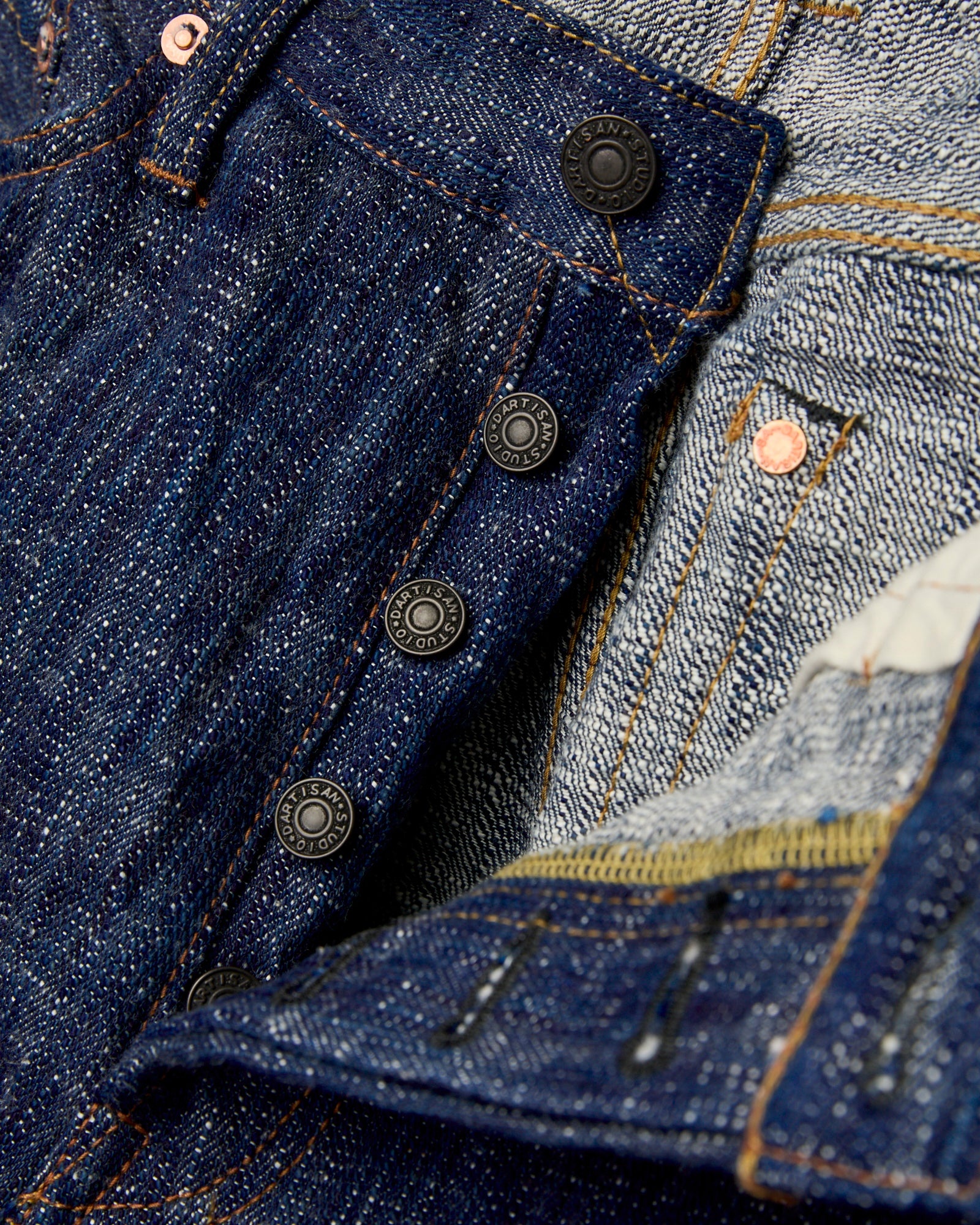 D1894 "Sou-Ai" 16oz Twin Indigo Selvedge Denim - Regular Straight Fit - 7