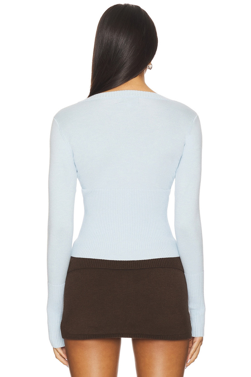 Frankies Bikinis Lenon Cloud Knit Sweater outlook