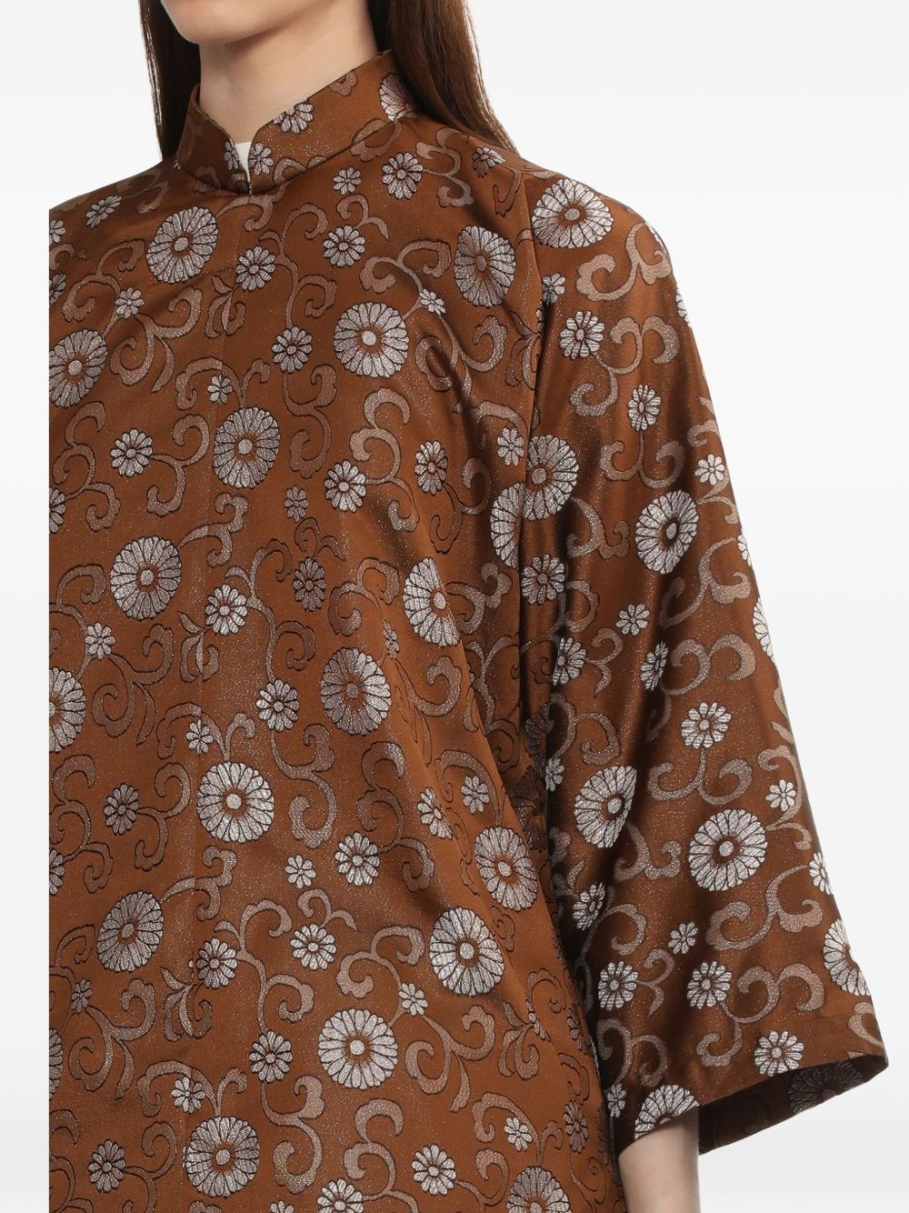 floral-print blouse - 5