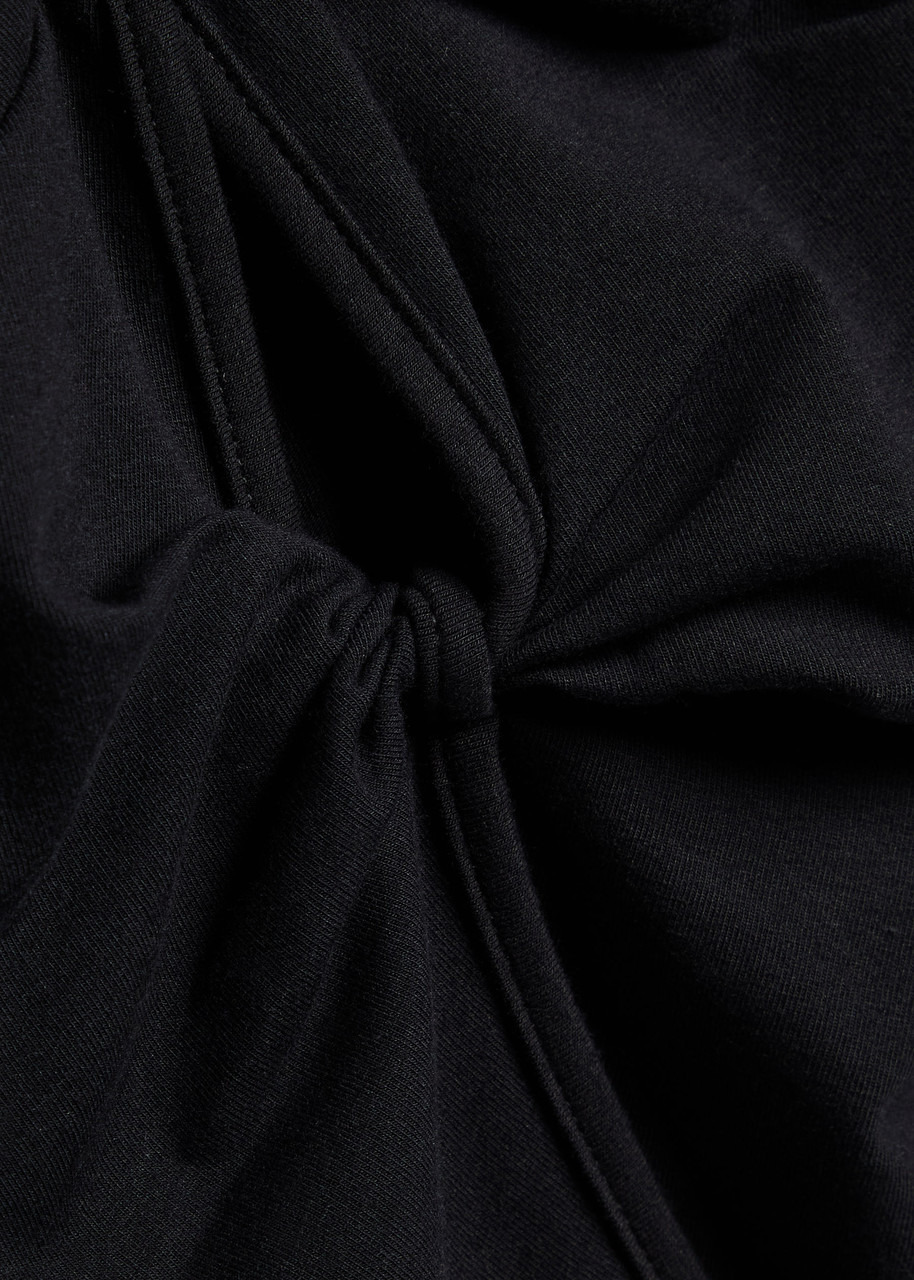 Reformation Silas Knotted Stretch-cotton top - 5