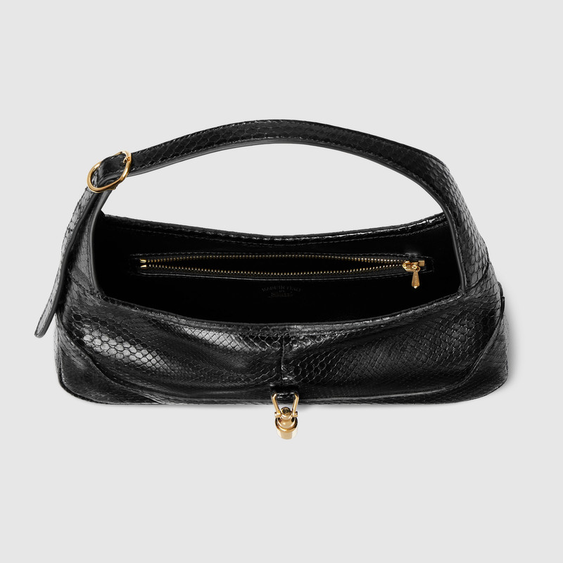 Jackie Slim python small shoulder bag 9