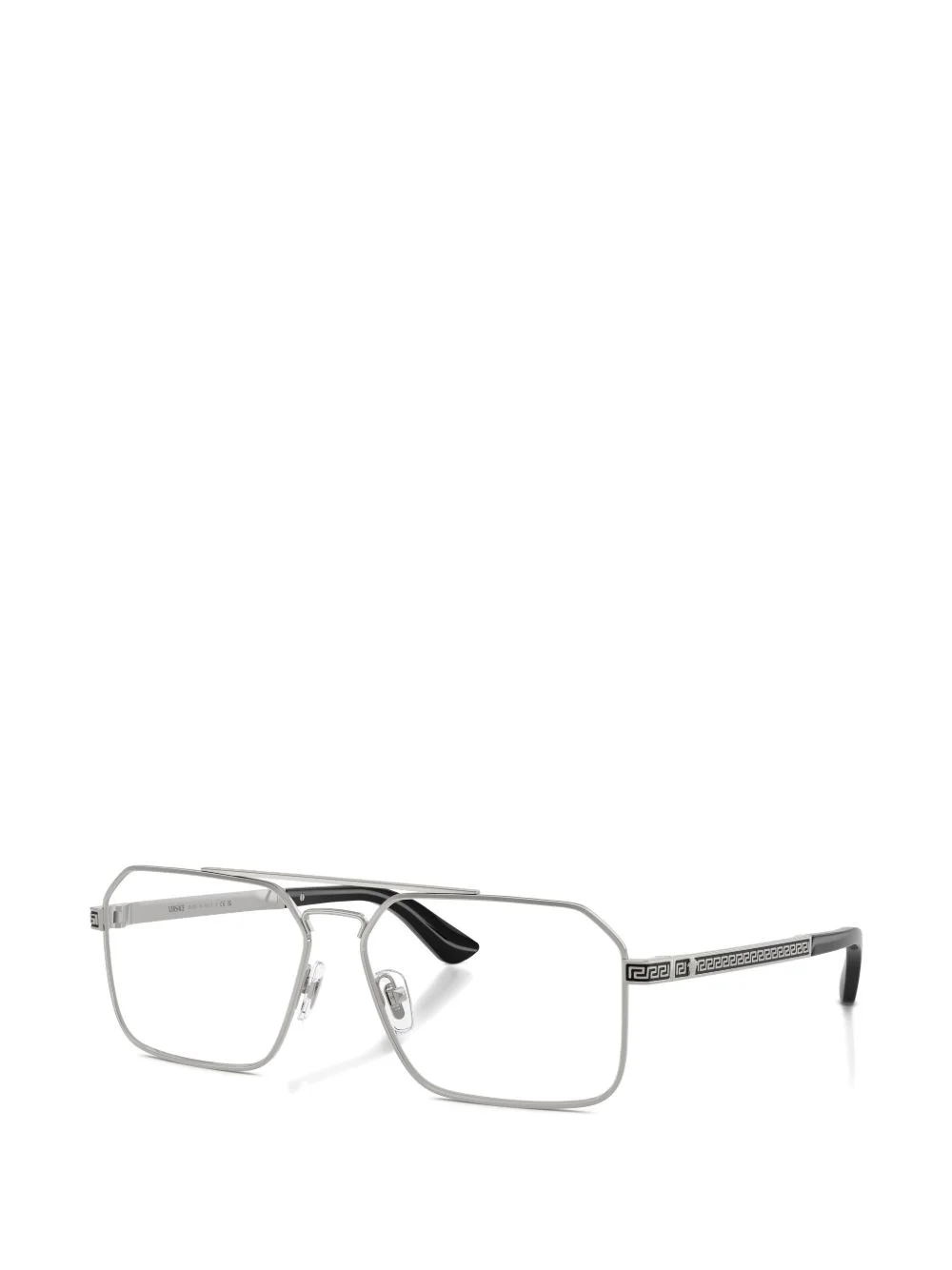 geometric-frame glasses - 1