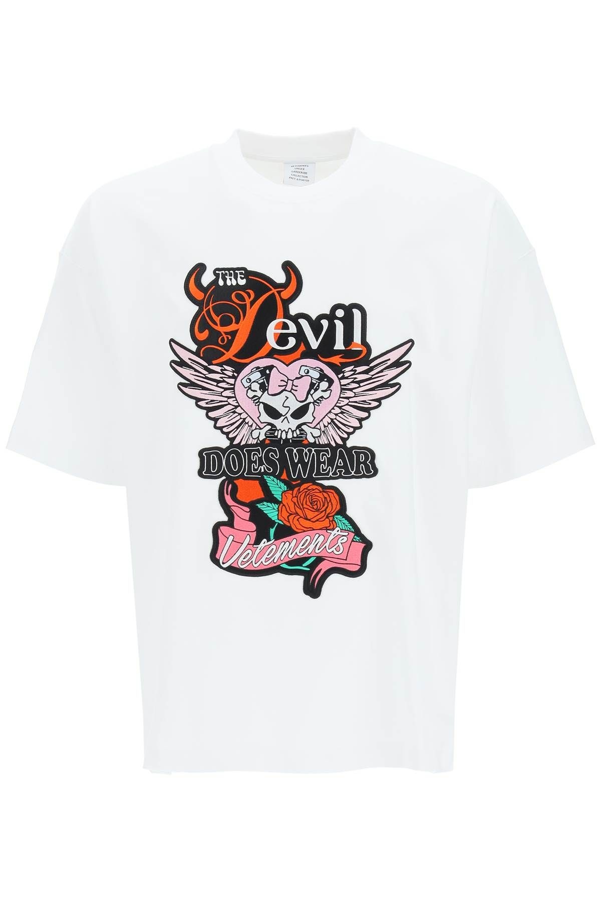 'DEVIL WEARS VETEMENTS' T-SHIRT - 1