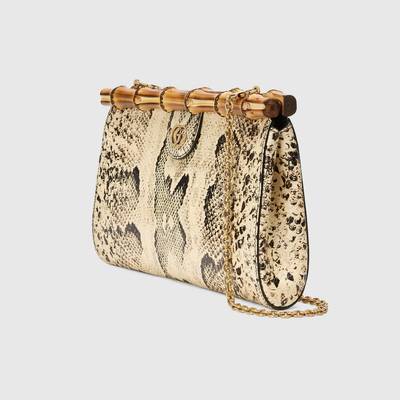 GUCCI Gucci Diana python clutch outlook