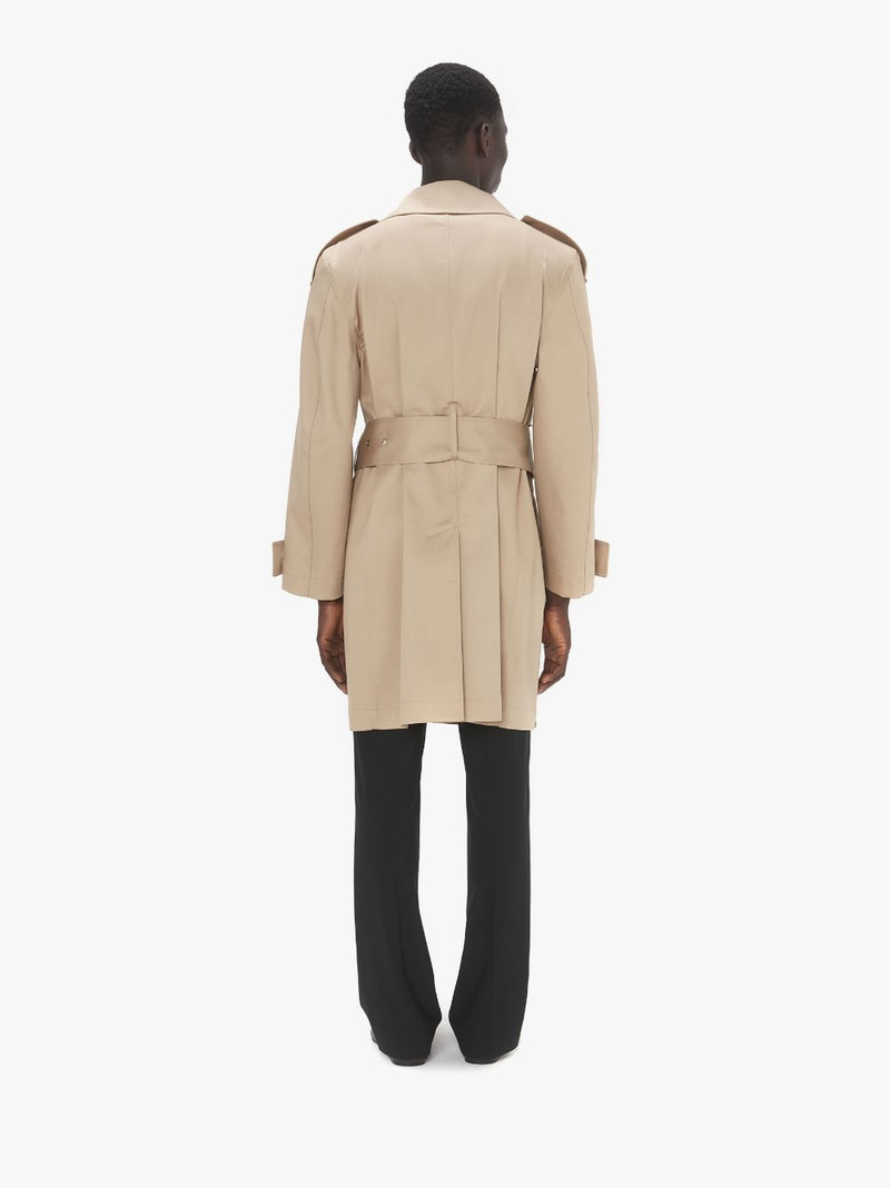 WRAP FRONT MID-LENGTH TRENCH COAT 3