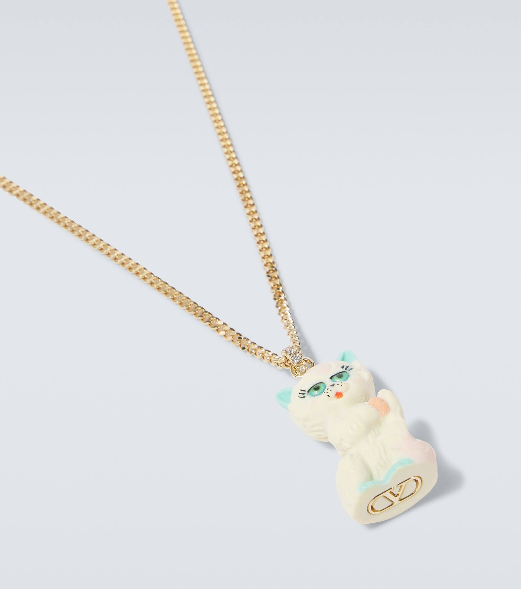 Le Chat De La Maison pendant necklace - 4