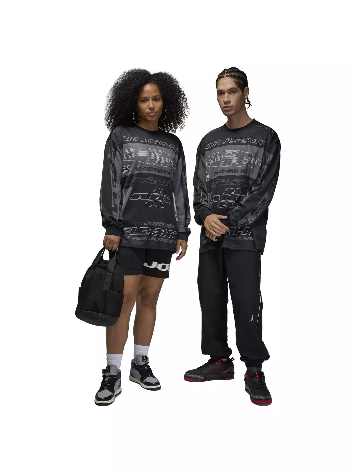 Men's MVP AOP Long-Sleeve Top -Black - 7