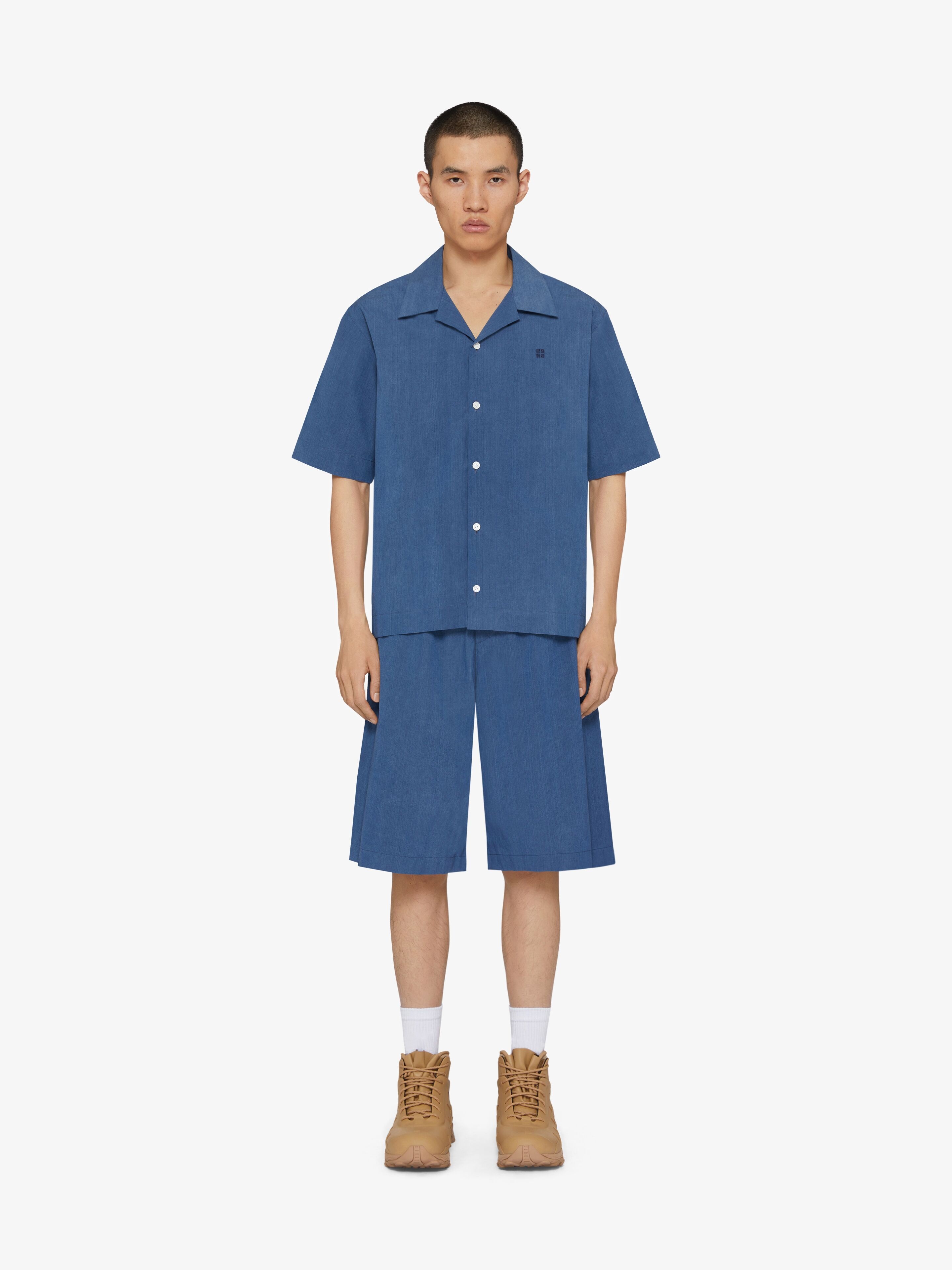 SHIRT IN OZONE WASHED DENIM CHAMBRAY - 2