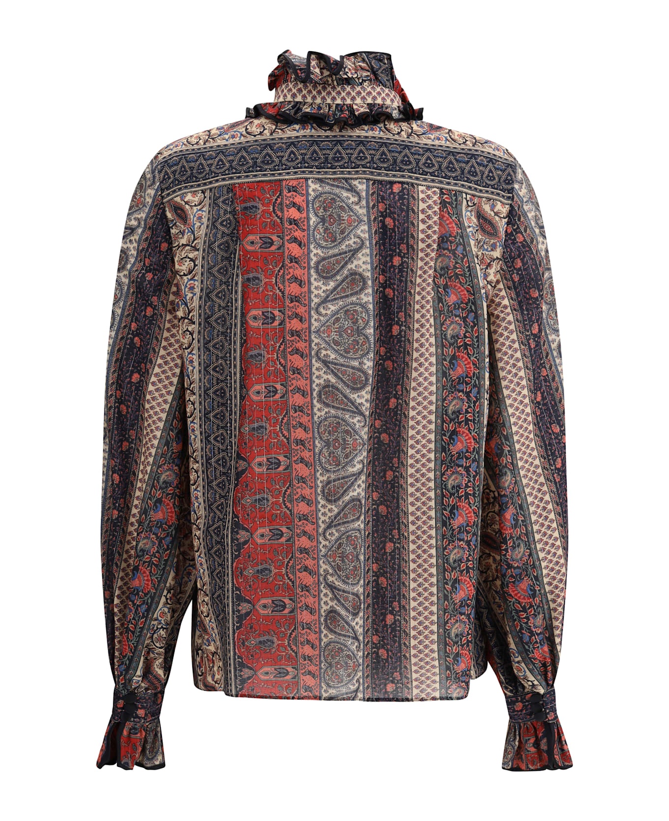 Paisley Print Shirt - 2