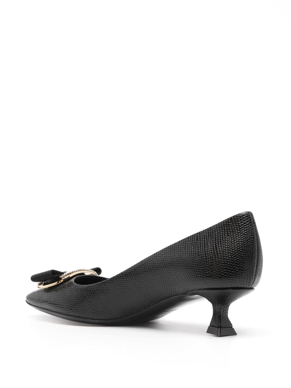 New Vara 40mm leather pumps - 3